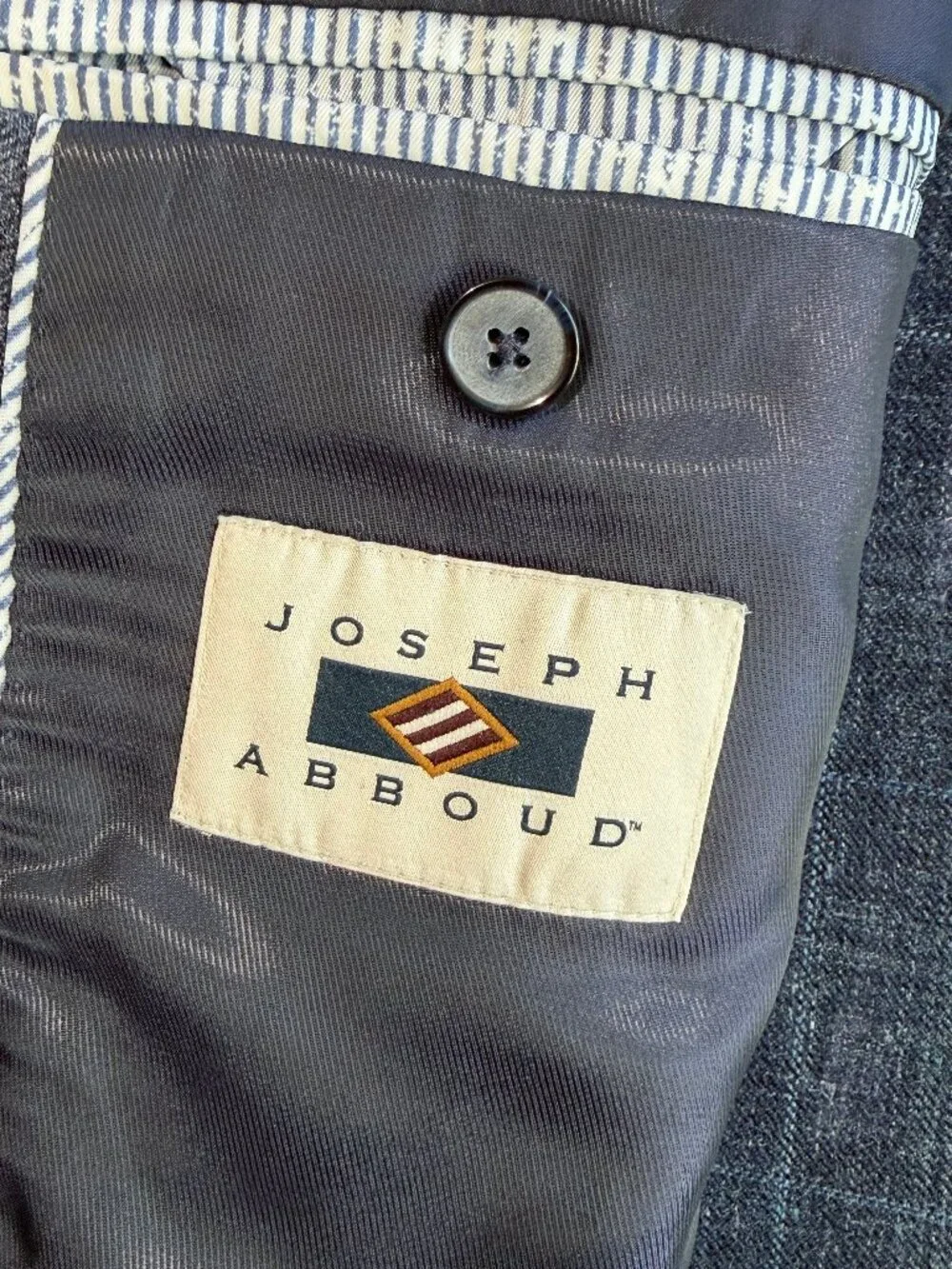 Jos A Bank Blue Sports Coat 56L